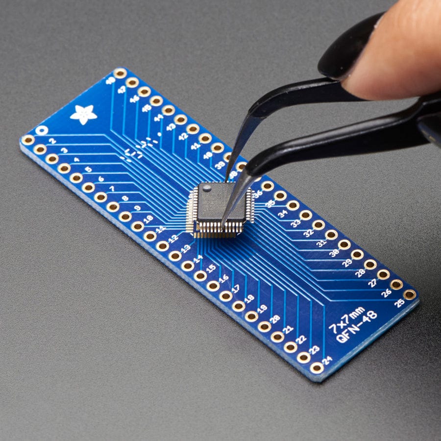 SMT Breakout PCB for 48-QFN or 48-TQFP - 3 Pack - Image 3
