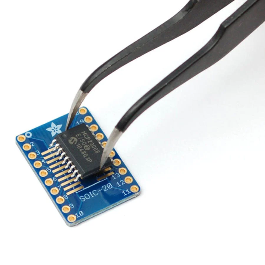 SMT Breakout PCB for SOIC-20 or TSSOP-20 - 3 Pack - Image 2