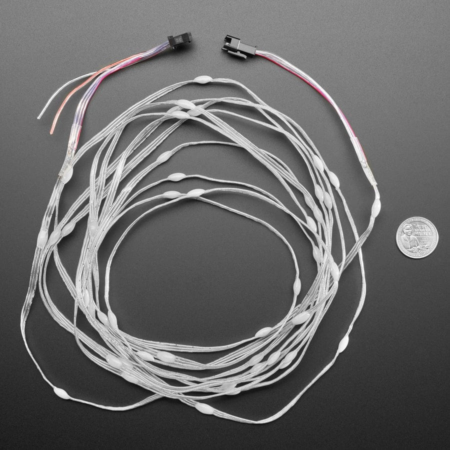 Adafruit Soft Flexible Wire NeoPixel Strand - 50 NeoPixels - Image 2