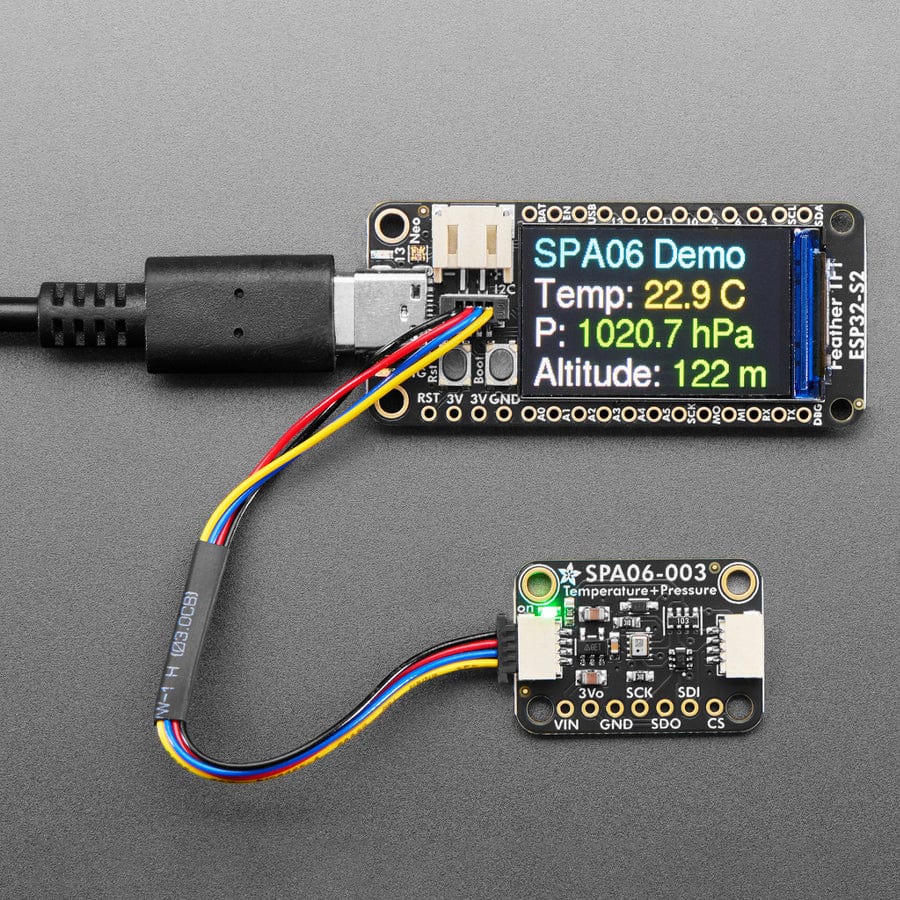 Adafruit SPA06-003 Temperature + Pressure Sensor - STEMMA QT - Image 5