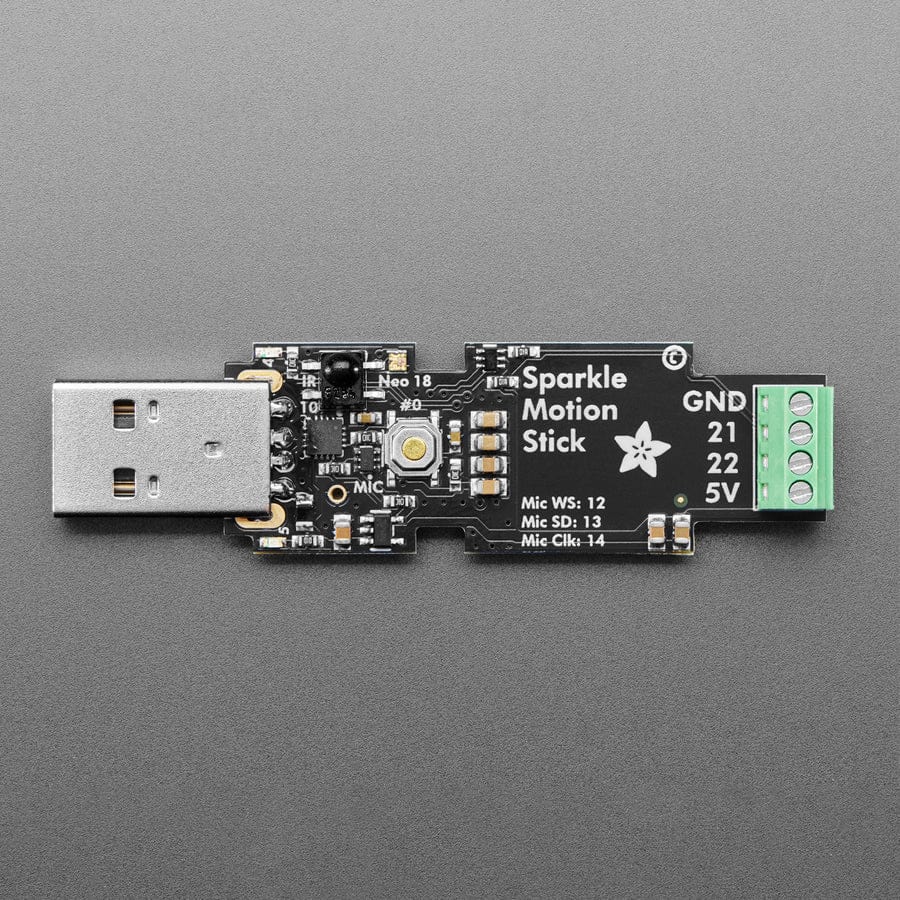 Adafruit Sparkle Motion Stick - WLED-Friendly USB Stick - Image 2