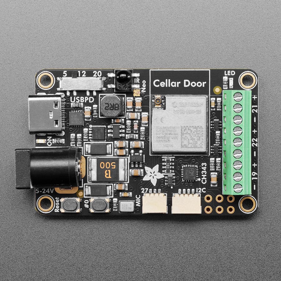Adafruit Sparkle Motion with wFL External Antenna - WLED and xLights Board - Image 2