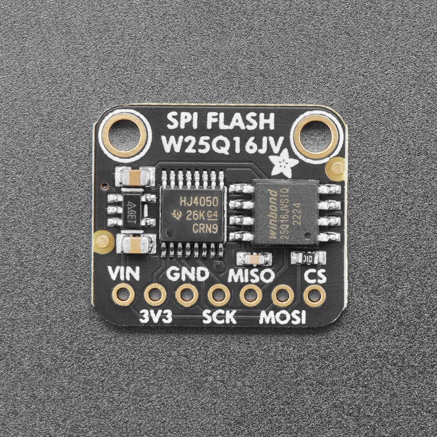 Adafruit SPI FLASH Breakout - W25Q16 - 16 Mbit / 2 MByte - Image 3