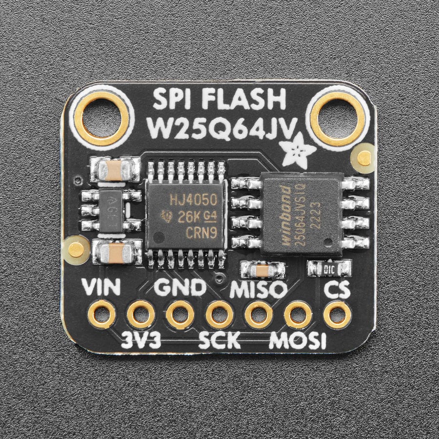 Adafruit SPI FLASH Breakout - W25Q64 - 64 MBit / 8 MByte - Image 3