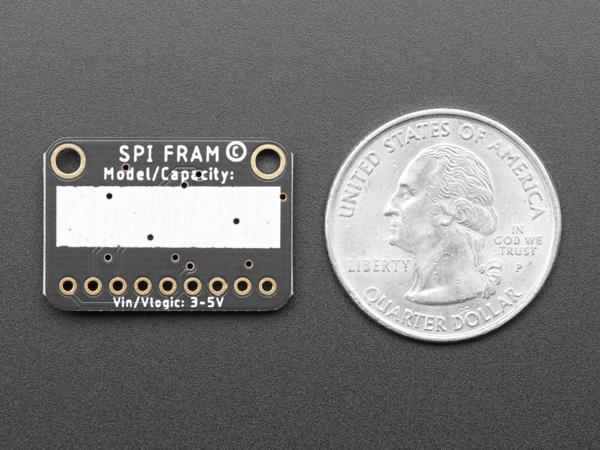 Adafruit SPI Non-Volatile FRAM Breakout - 4 Mbit / 512 KBytes (MB85RS4MT) - Image 4