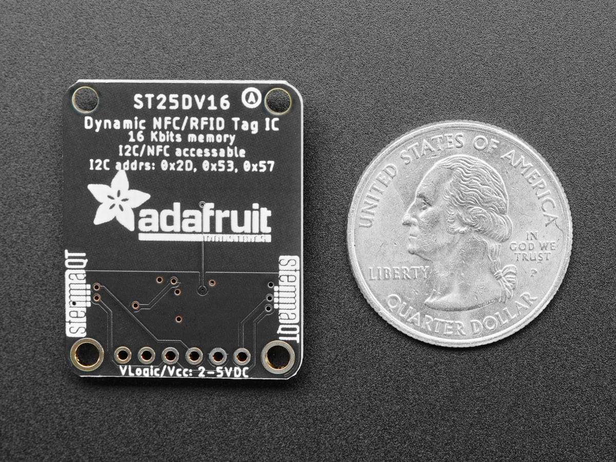 Adafruit ST25DV16K I2C RFID EEPROM Breakout - STEMMA QT / Qwiic - Image 4