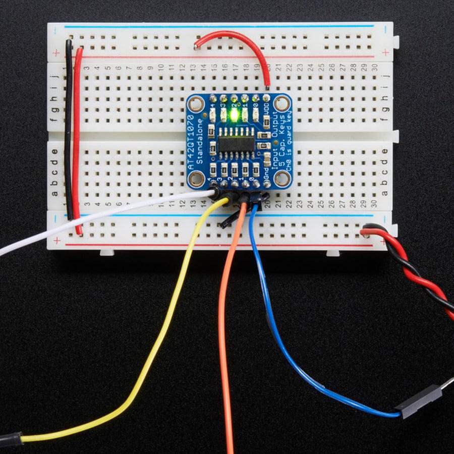 Standalone 5-Pad Capacitive Touch Sensor Breakout - AT42QT1070 - Image 3