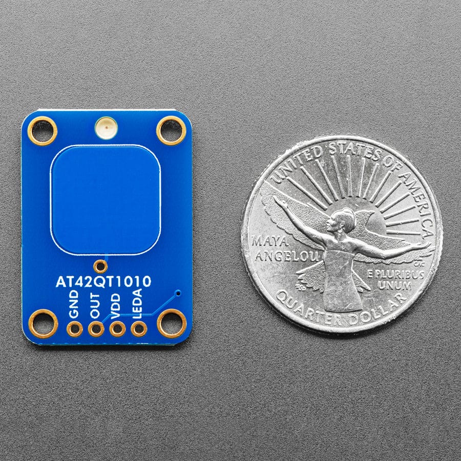 Standalone Momentary Capacitive Touch Sensor Breakout (AT42QT1010) - Image 4
