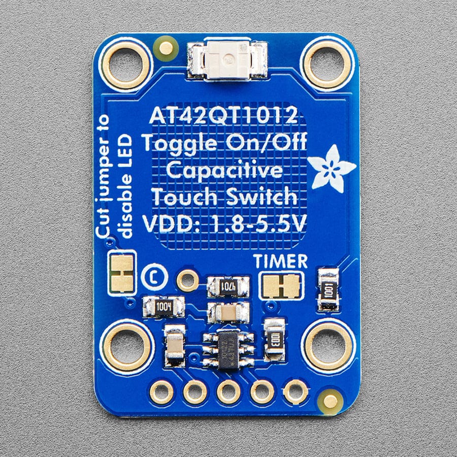 Standalone Toggle Capacitive Touch Sensor Breakout (AT42QT1012) - Image 3