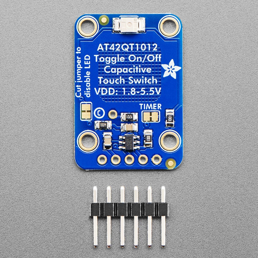 Standalone Toggle Capacitive Touch Sensor Breakout (AT42QT1012) - Image 4