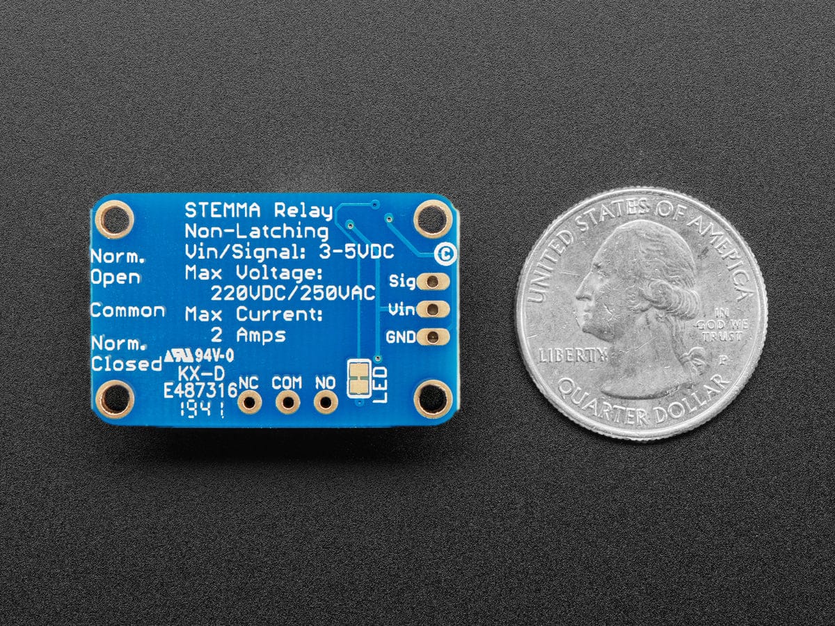 Adafruit STEMMA Non-Latching Mini Relay - Image 5