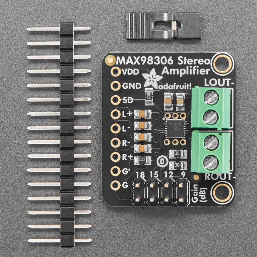 Stereo 3.7W Class D Audio Amplifier - MAX98306 - Image 3