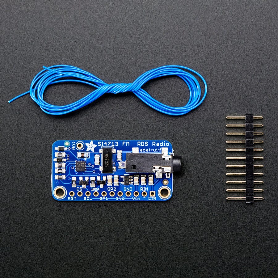 Adafruit Stereo FM Transmitter with RDS/RBDS Breakout - Si4713 [Discontinued] - Image 2