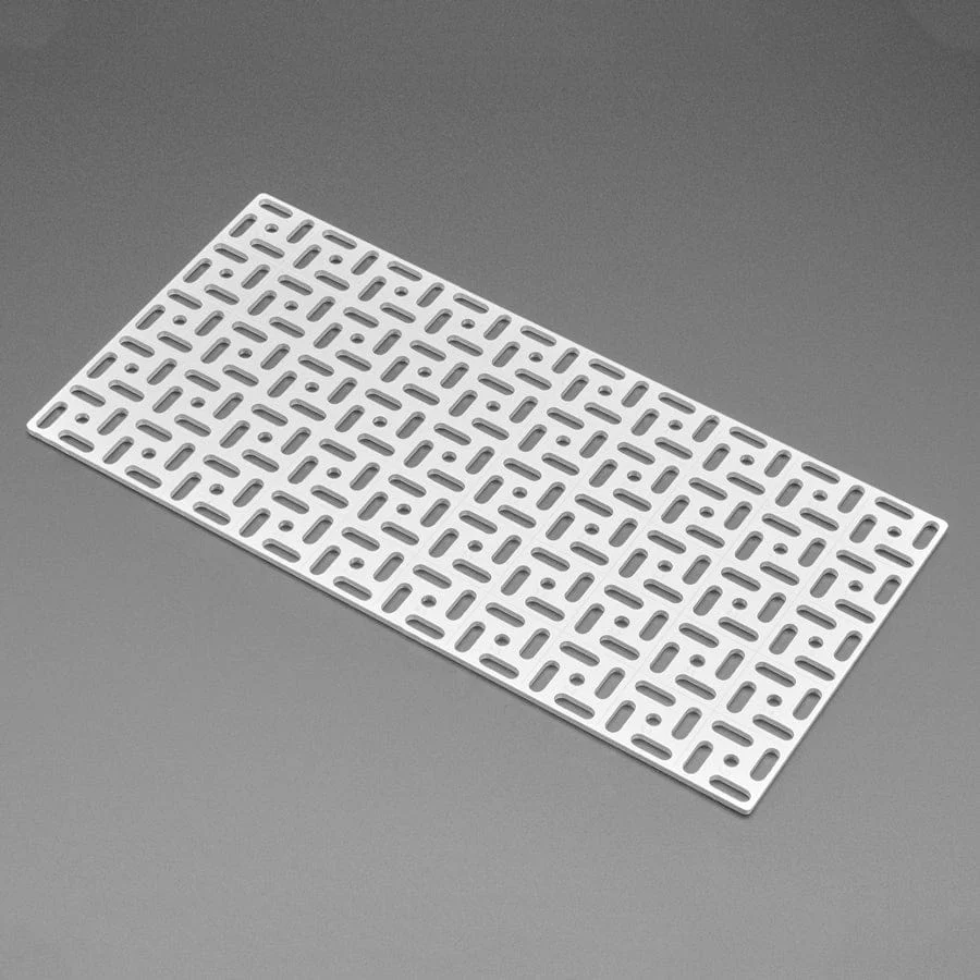 Adafruit Swirly Aluminum Mounting Grid for 0.1" Spaced PCBs - Image 4