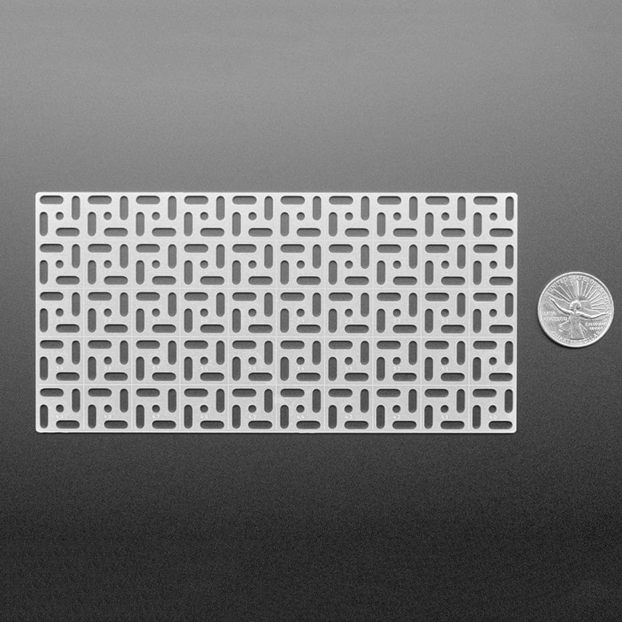 Adafruit Swirly Aluminum Mounting Grid for 0.1" Spaced PCBs - Image 5