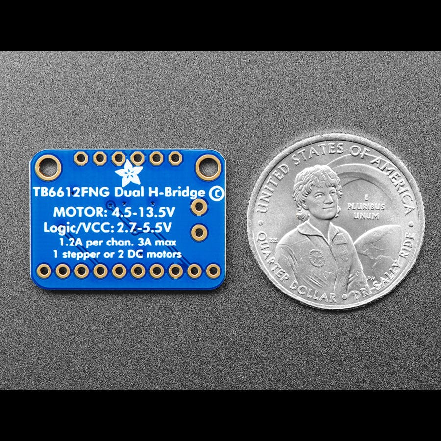 Adafruit TB6612 1.2A DC/Stepper Motor Driver Breakout Board - Image 5