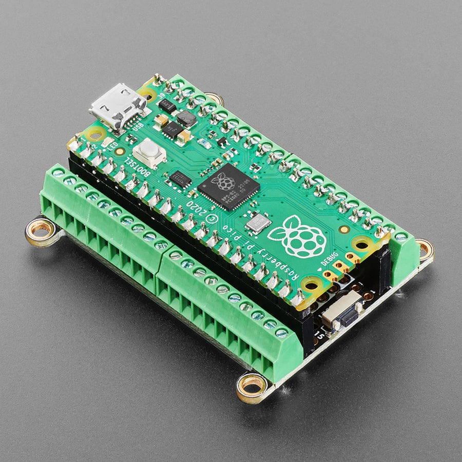 Adafruit Terminal PiCowbell for Pico - Reset Button & STEMMA QT - Image 2