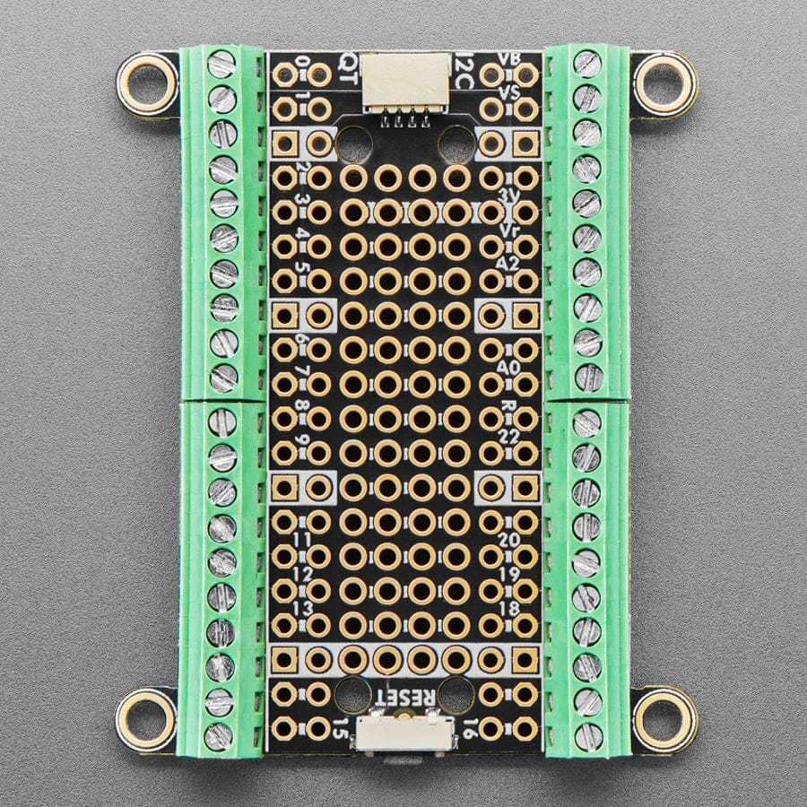 Adafruit Terminal PiCowbell for Pico - Reset Button & STEMMA QT - Image 3