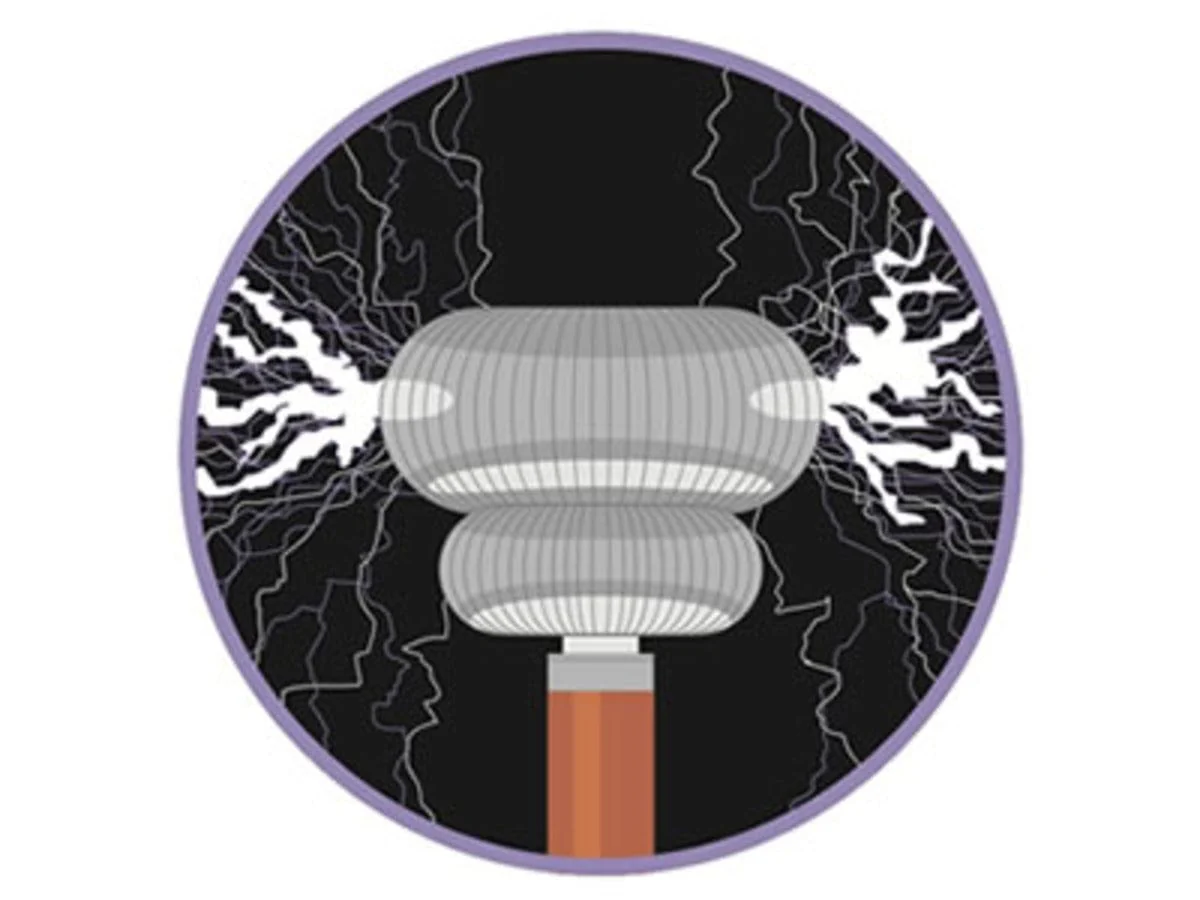 Tesla coil - Sticker! - Image 2