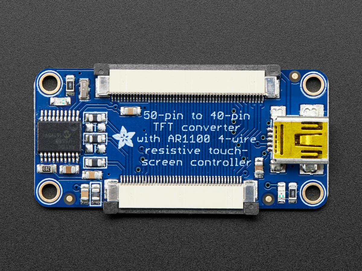 Adafruit TFT 50pin to 40pin + AR1100 Touchscreen Adapter [Discontinued] - Image 2