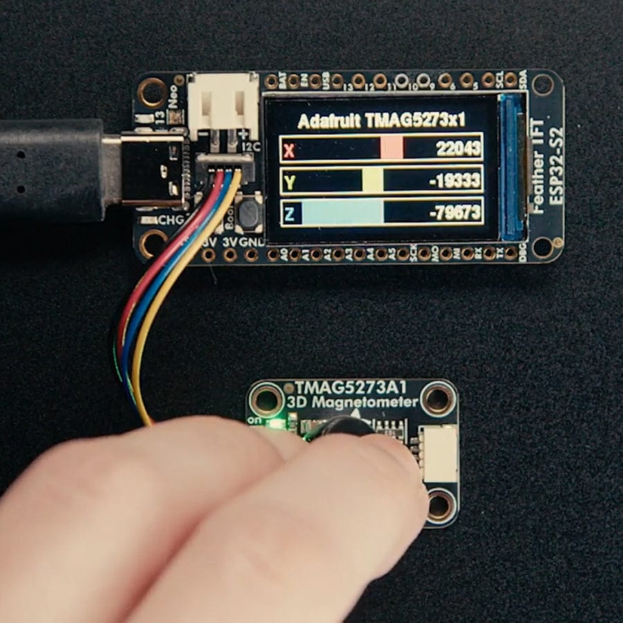 Adafruit TMAG5273 3D Hall Effect Magnetometer Breakout - Image 5