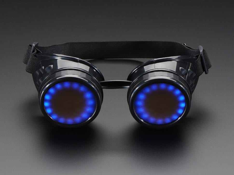 Trinket M0 Powered NeoPixel Goggle Kit Pack [discontinued] - Image 2