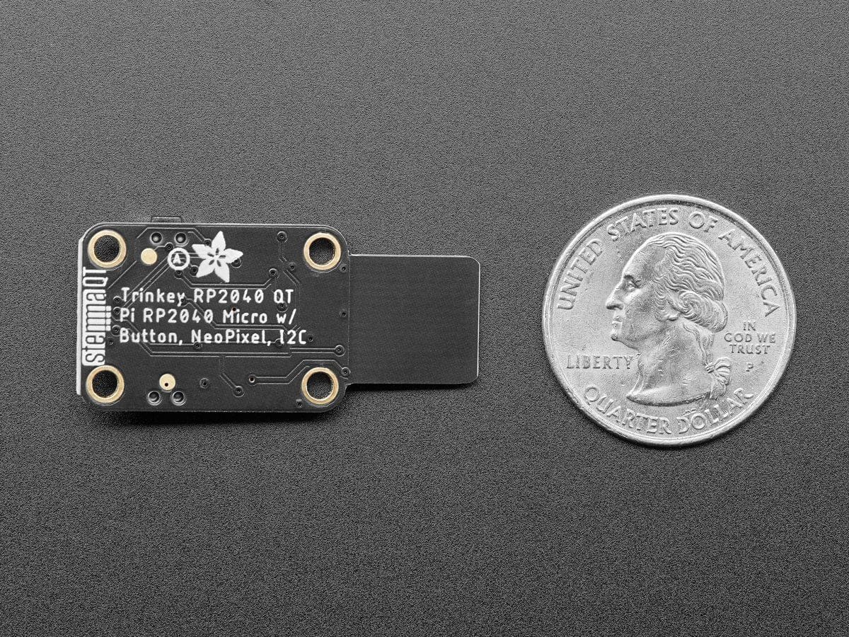Adafruit Trinkey QT2040 - RP2040 USB Key with Stemma QT - Image 4