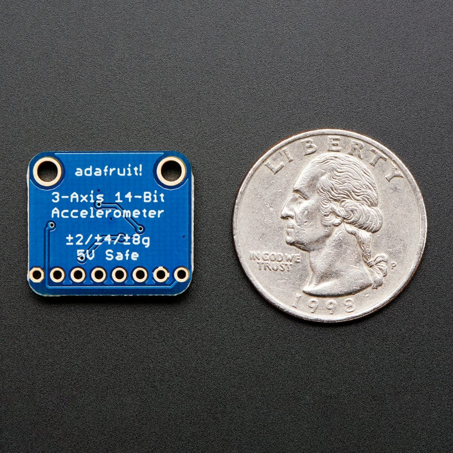 Adafruit Triple-Axis Accelerometer - ±2/4/8g @ 14-bit - MMA8451 - Image 3