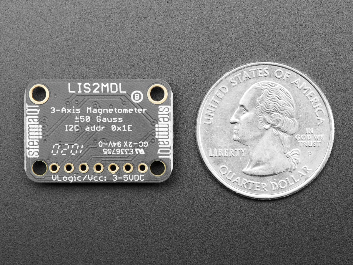 Adafruit Triple-axis Magnetometer - LIS2MDL (STEMMA QT / Qwiic) - Image 5