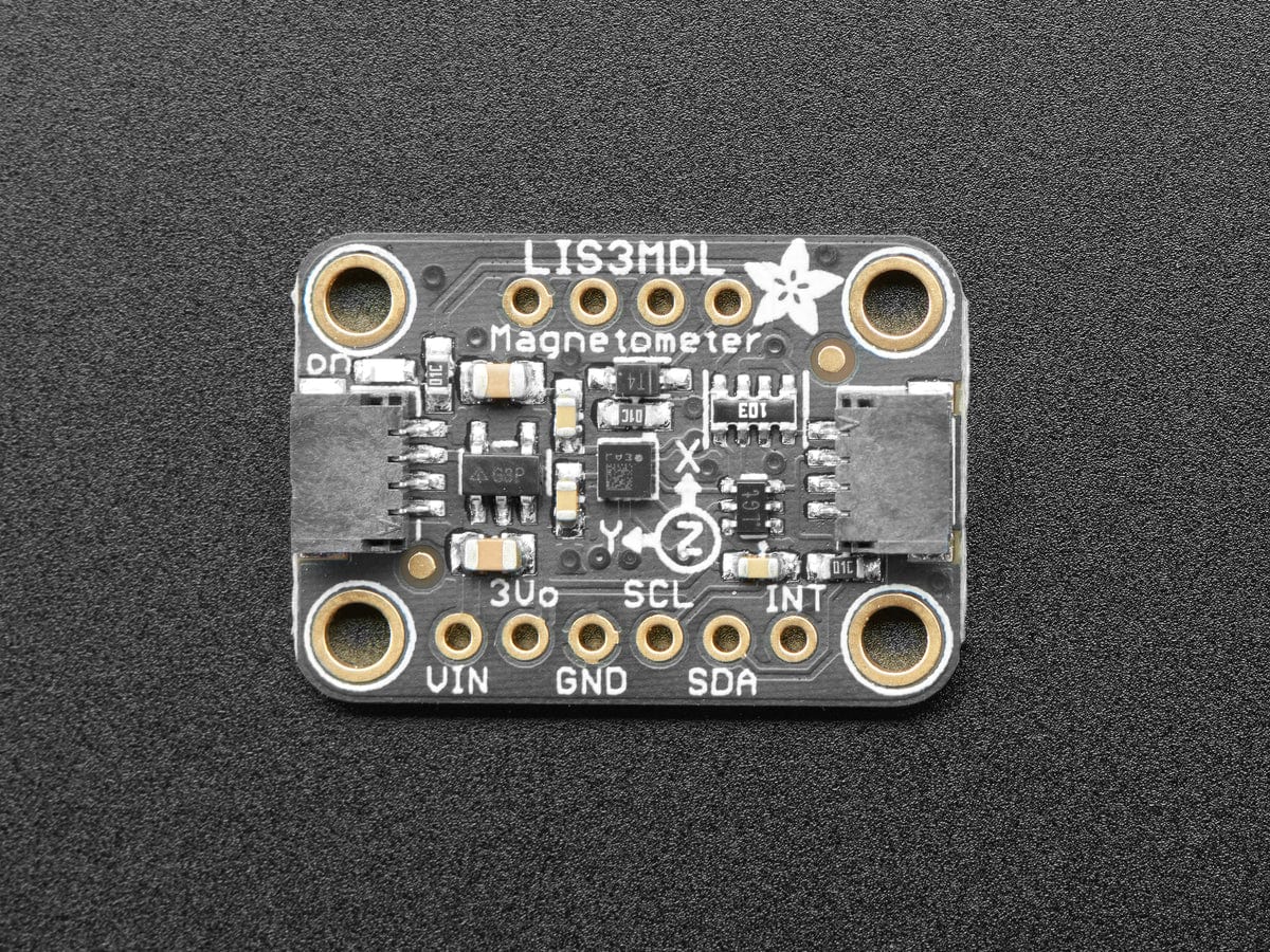 Adafruit Triple-axis Magnetometer - LIS3MDL (STEMMA QT / Qwiic) - Image 2