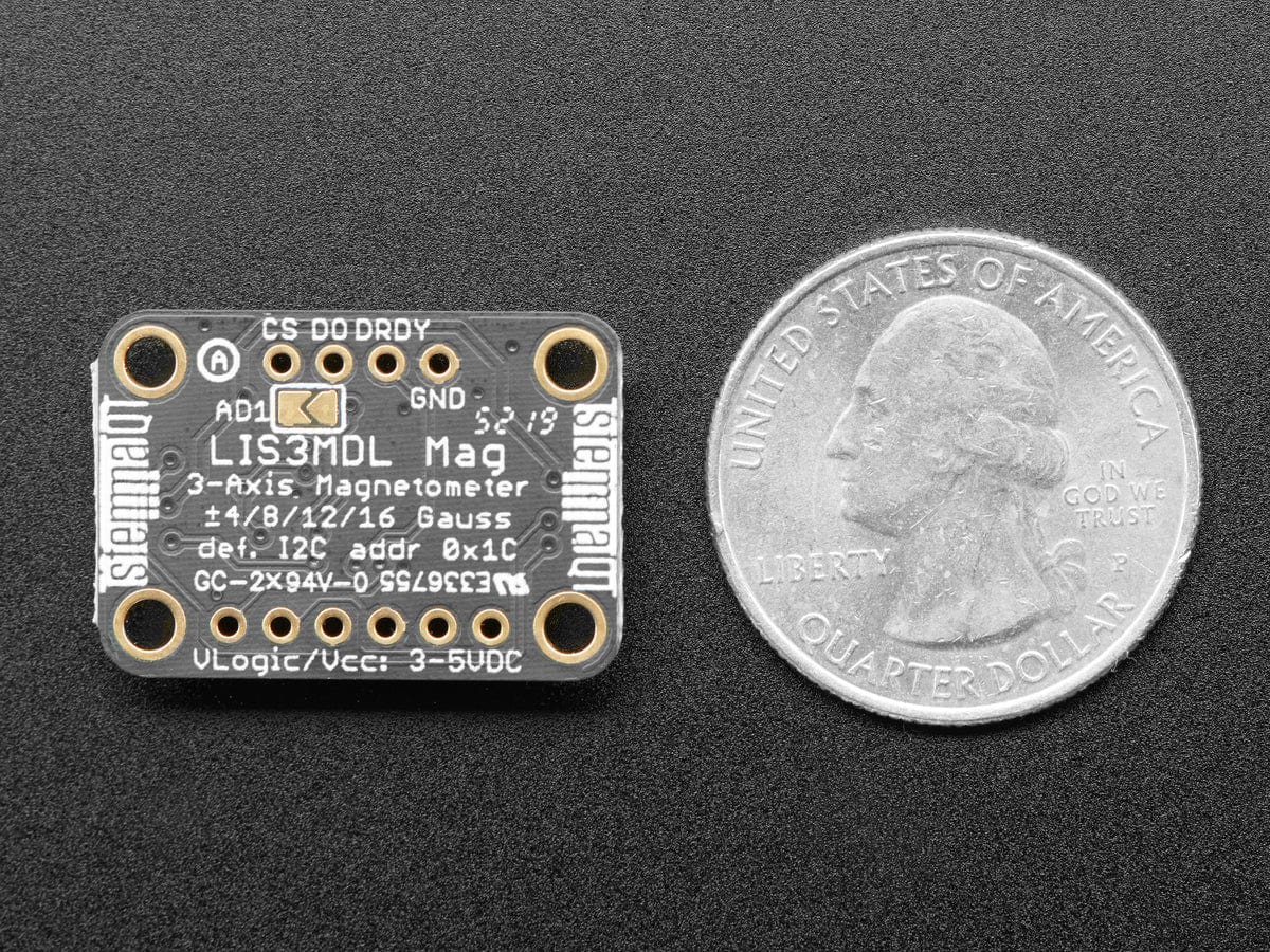 Adafruit Triple-axis Magnetometer - LIS3MDL (STEMMA QT / Qwiic) - Image 5