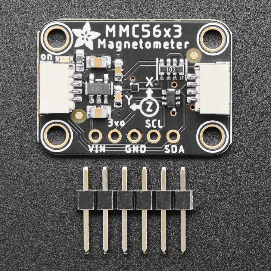 Adafruit Triple-axis Magnetometer - MMC5603 - STEMMA QT / Qwiic - Image 5