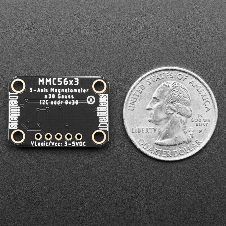 Adafruit Triple-axis Magnetometer - MMC5603 - STEMMA QT / Qwiic - Image 6