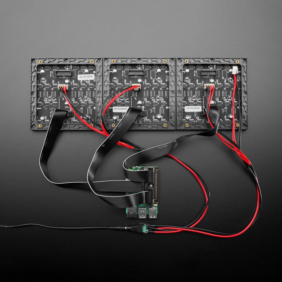 Adafruit Triple LED Matrix Bonnet for Raspberry Pi - for HUB75 - Image 8