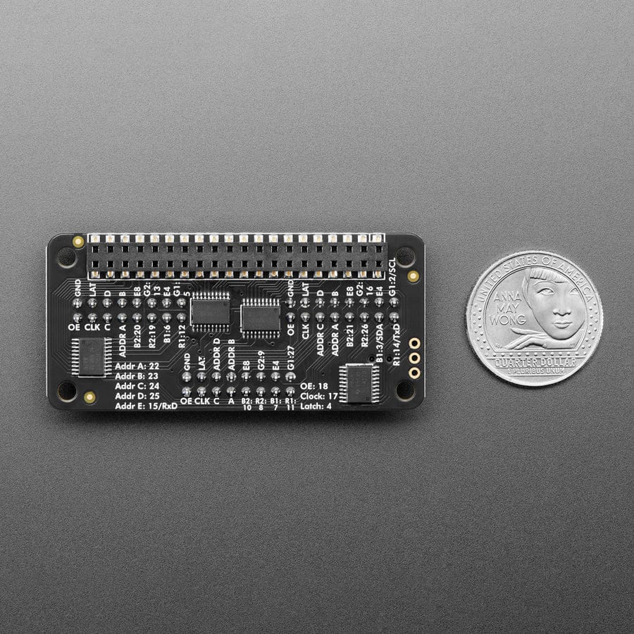 Adafruit Triple LED Matrix Bonnet for Raspberry Pi - for HUB75 - Image 9