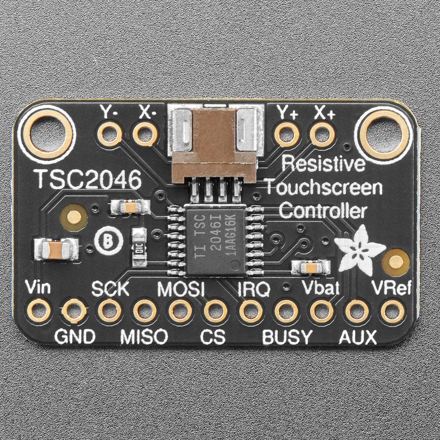 Adafruit TSC2046 SPI Resistive Touch Screen Controller - Image 2