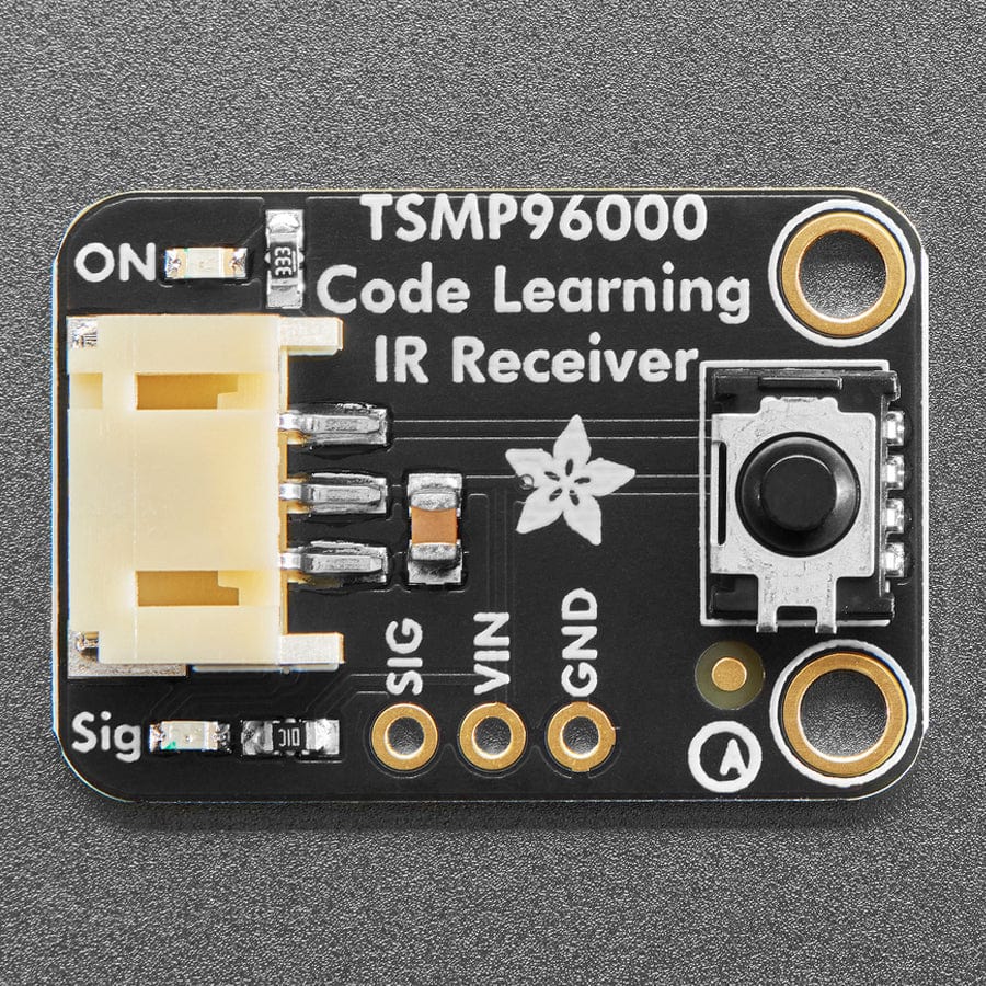 Adafruit TSMP96000 "Code Learning" Infrared IR Receiver Breakout - STEMMA JST PH 2mm - Image 2