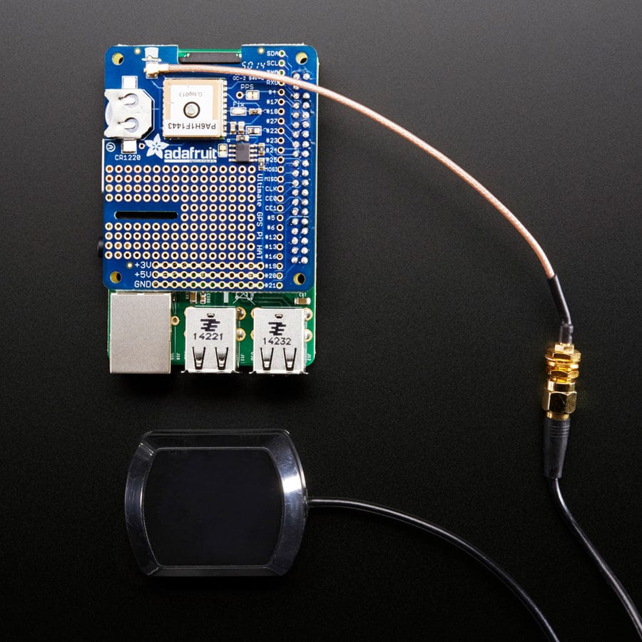 Adafruit Ultimate GPS HAT for Raspberry Pi (Mini Kit) - Image 7