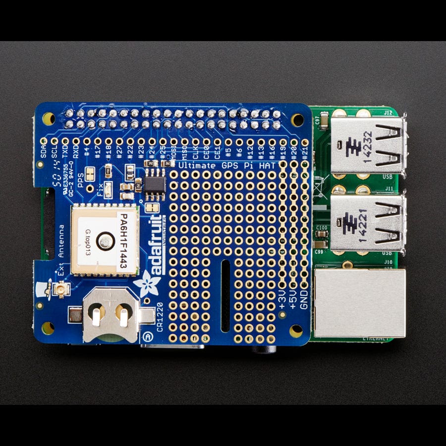 Adafruit Ultimate GPS HAT for Raspberry Pi (Mini Kit) - Image 8