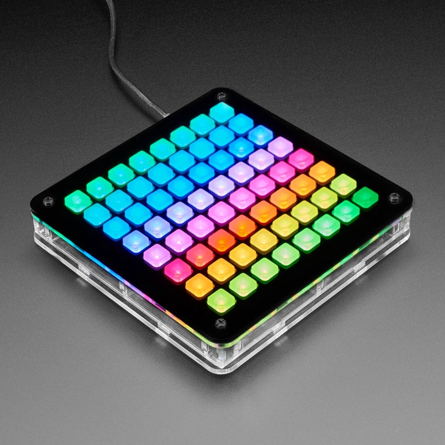 Adafruit 8 x 8 NeoTrellis Feather M4 Kit Pack - Image 2