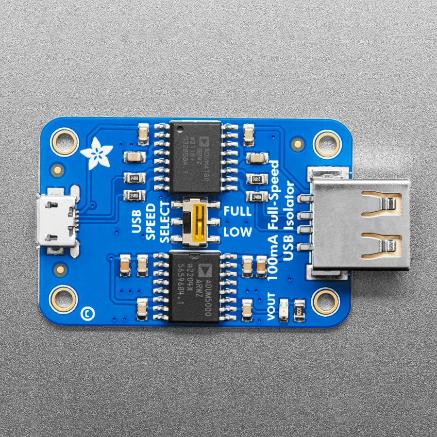 Adafruit USB Isolator - 100mA Isolated Low/Full Speed USB - Image 2