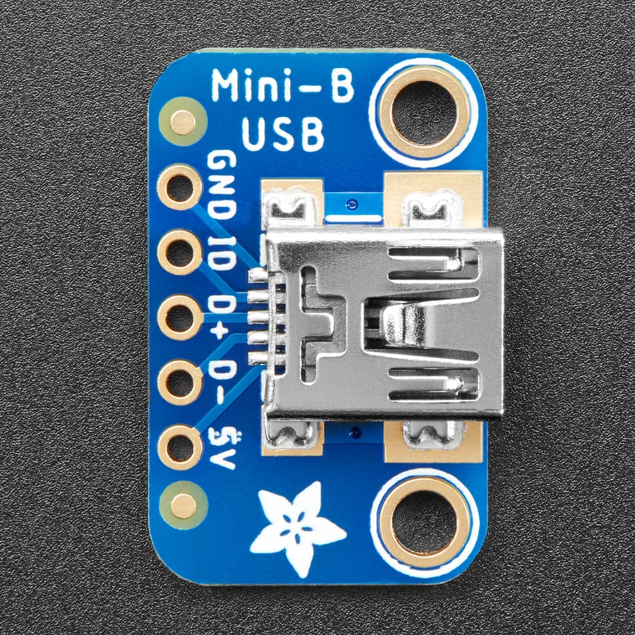 USB Mini-B Breakout Board - Image 2