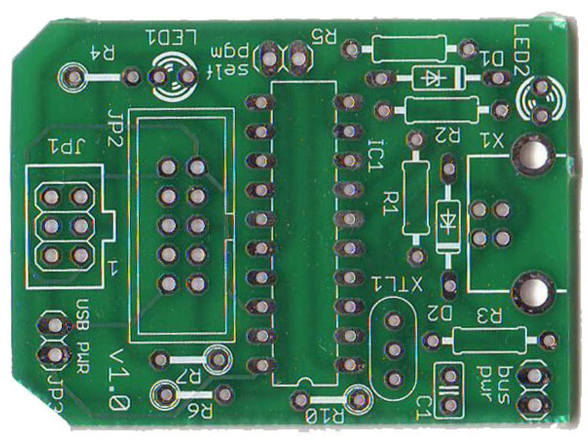 USBtinyISP AVR Programmer Kit (USB SpokePOV Dongle) (v2.0) [Discontinued] - Image 3