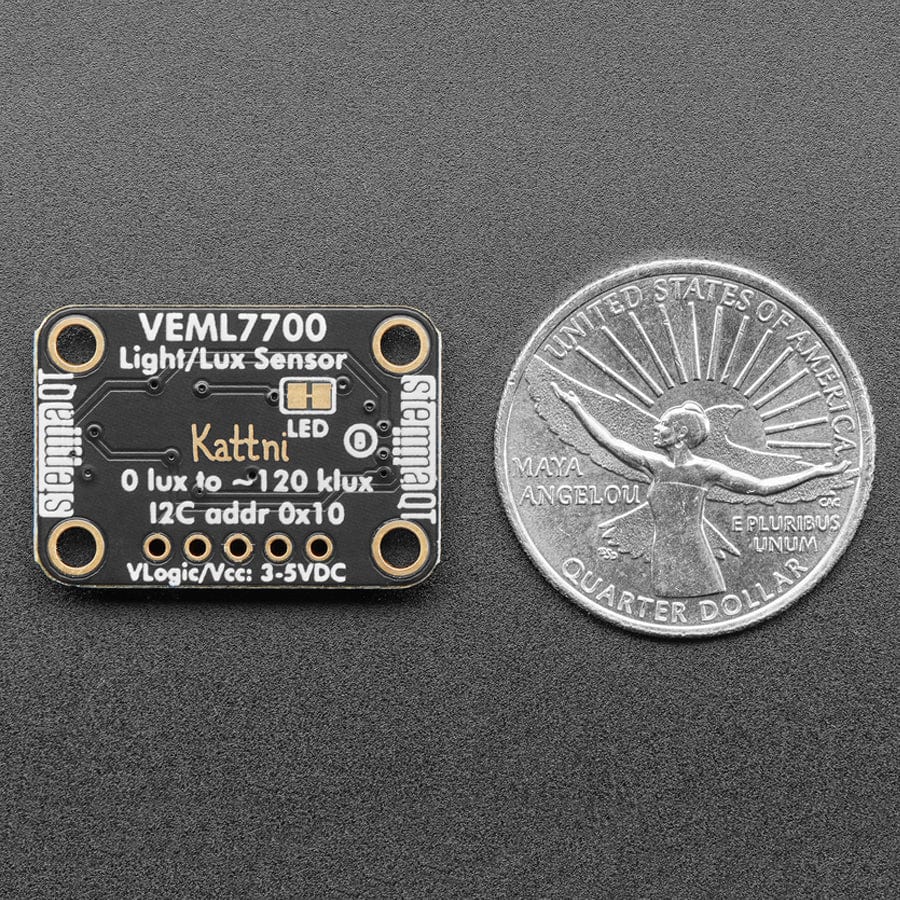 Adafruit VEML7700 Lux Sensor - I2C Light Sensor - STEMMA QT / Qwiic - Image 5