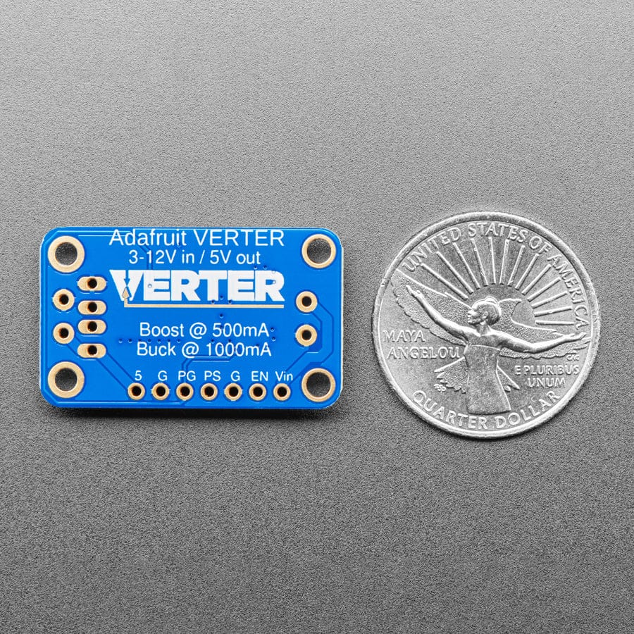 VERTER 5V USB Buck-Boost - 500mA from 3V-5V / 1000ma from 5V-12V - Image 4