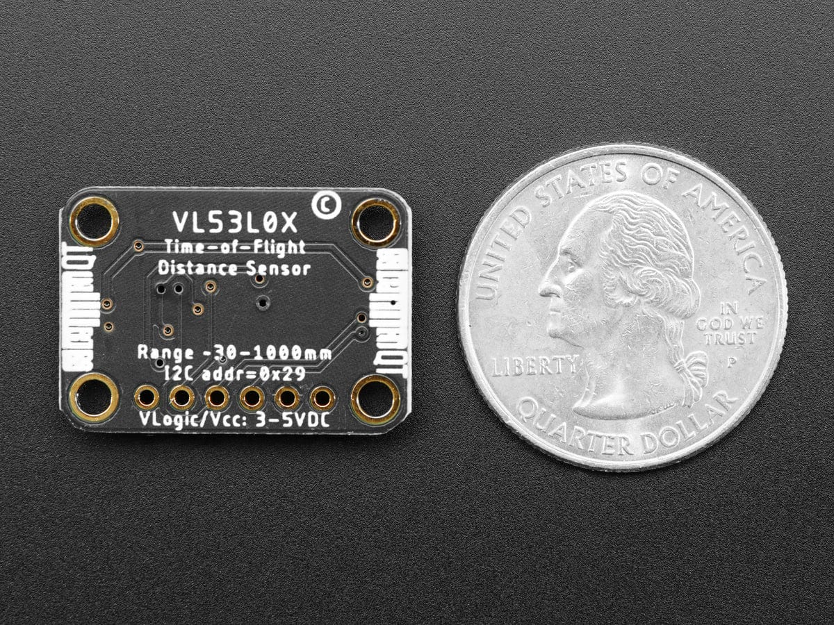 Adafruit VL53L0X Time of Flight Distance Sensor - ~30 to 1000mm - Image 5