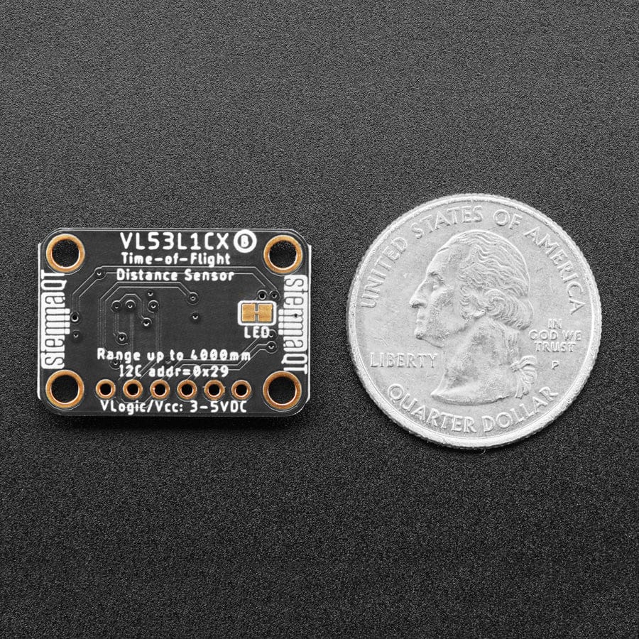 Adafruit VL53L1X Time of Flight Distance Sensor - ~30 to 4000mm (STEMMA QT / Qwiic) - Image 5