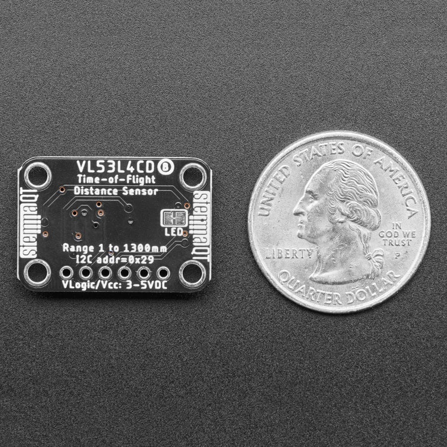 Adafruit VL53L4CD Time of Flight Distance Sensor - ~1 to 1300mm (STEMMA QT / Qwiic) - Image 4