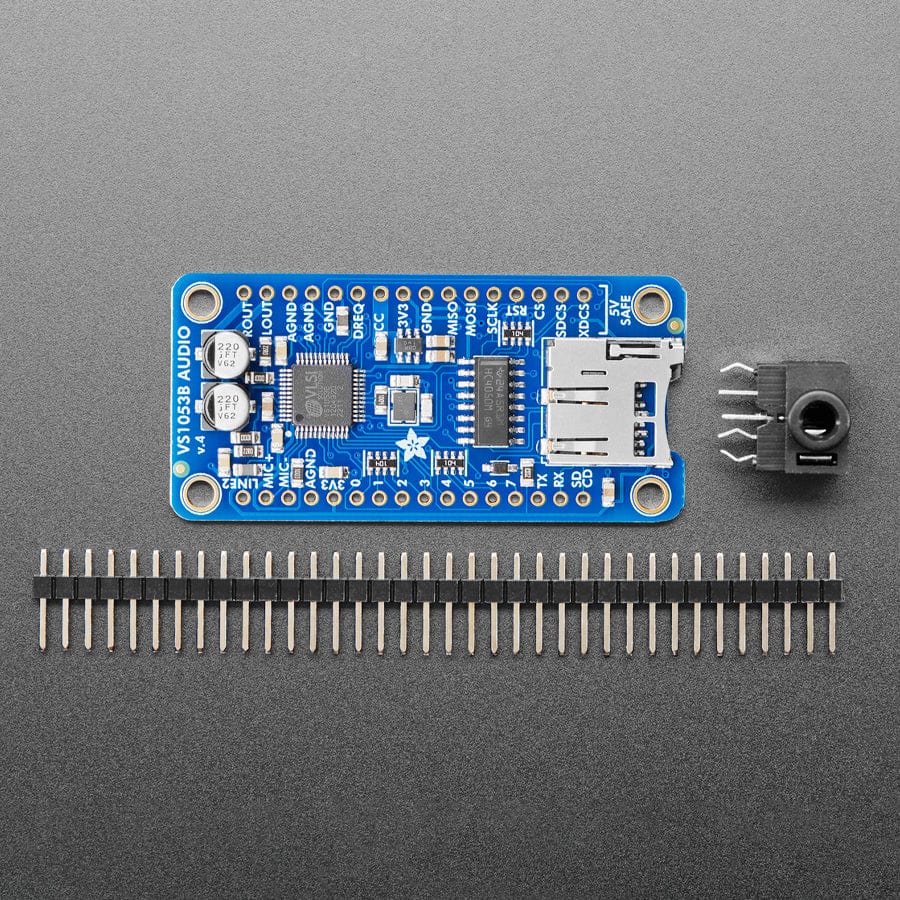 VS1053 Codec + MicroSD Breakout - MP3/WAV/MIDI/OGG Play + Record (v4) - Image 3