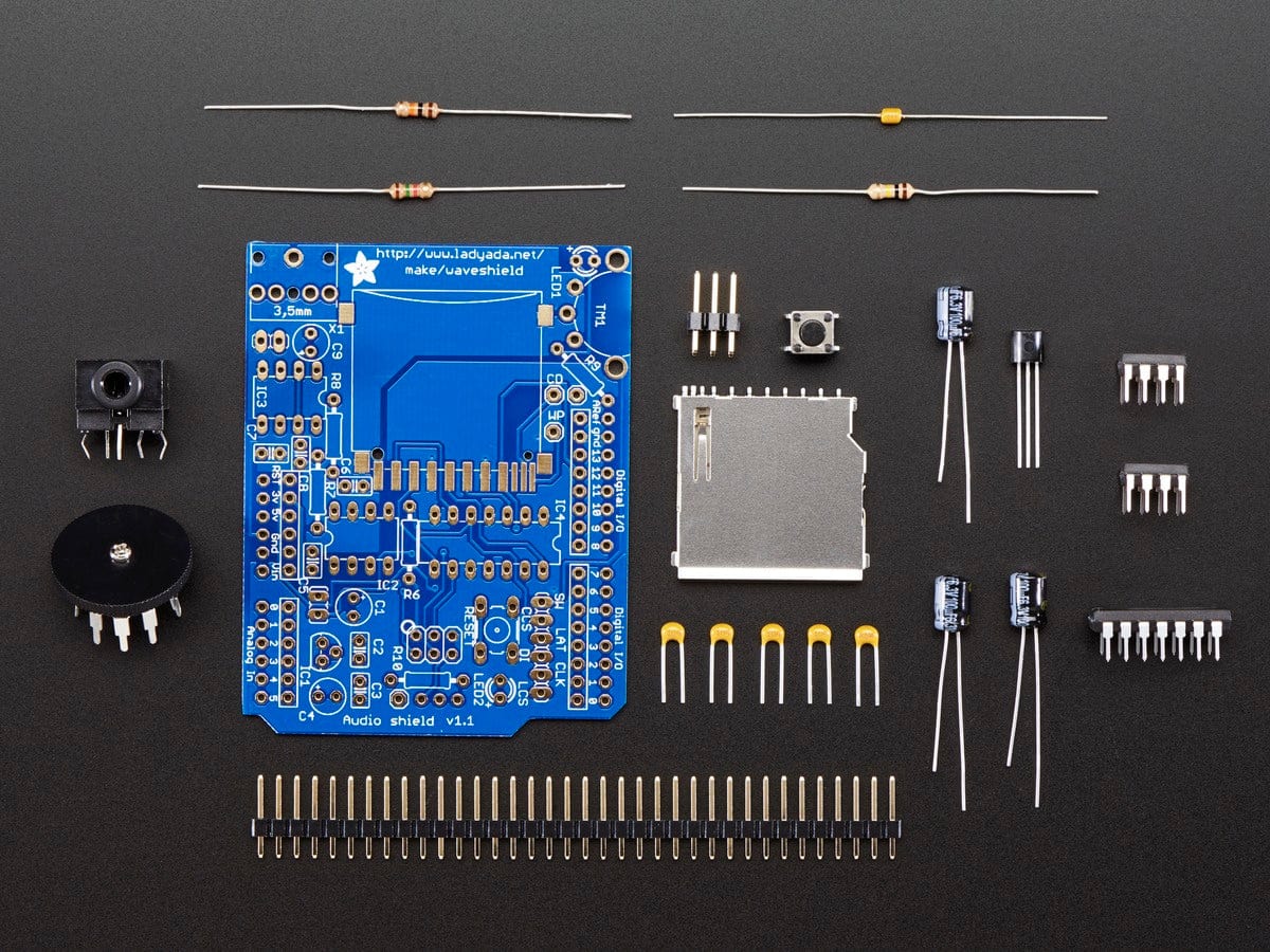 Adafruit Wave Shield for Arduino Kit (v1.1) - Image 4